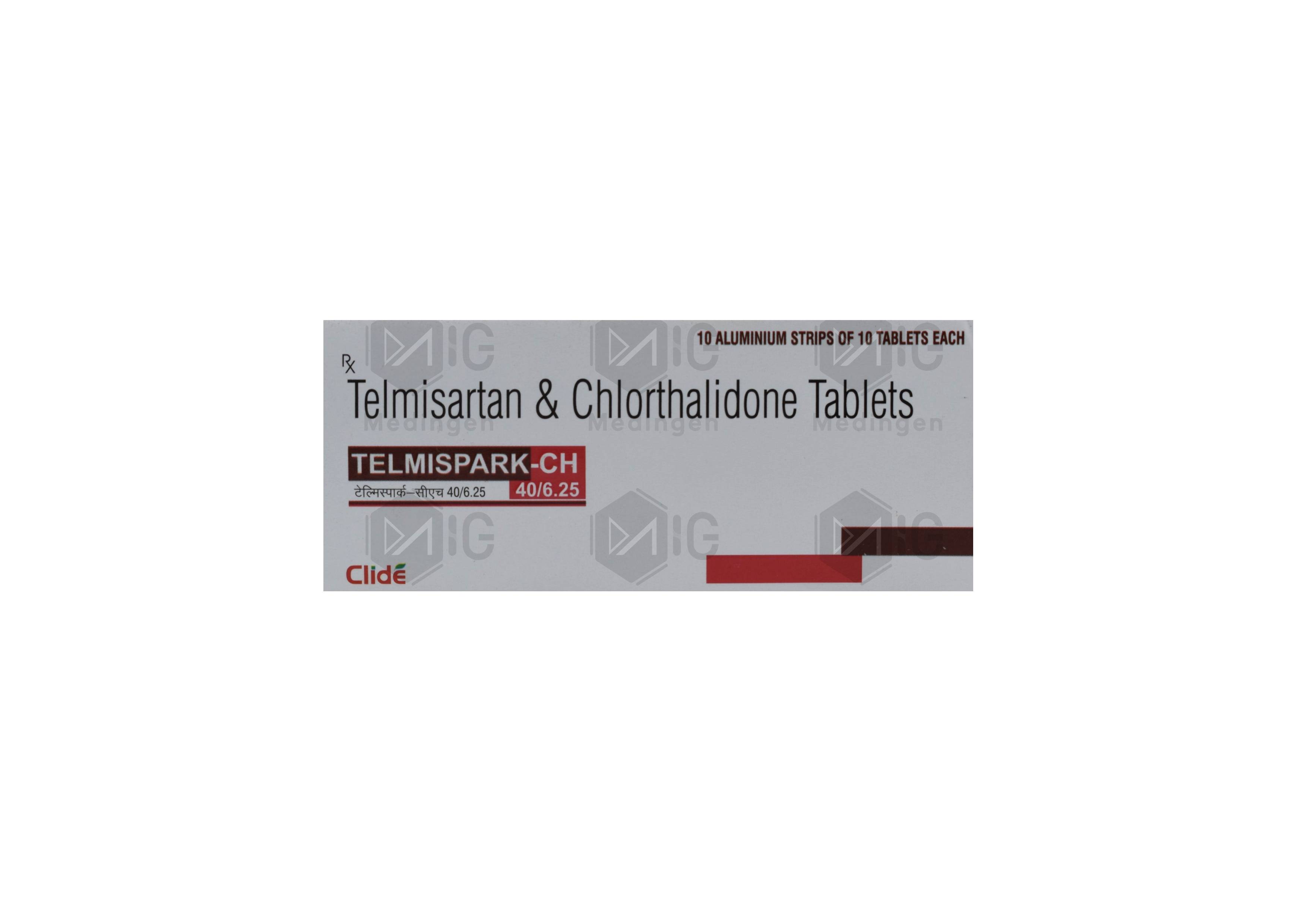 TELMISPARK CH 40/6.25MG